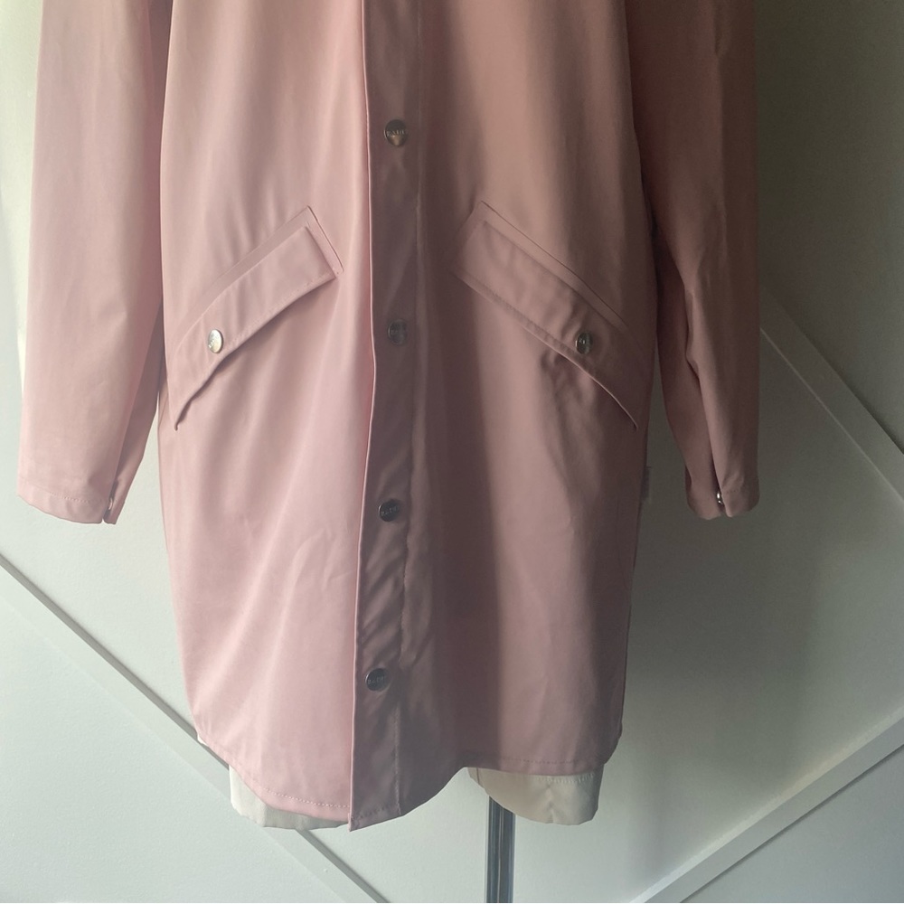 Rains Pink Utility Jacket - Picture 8 of 16